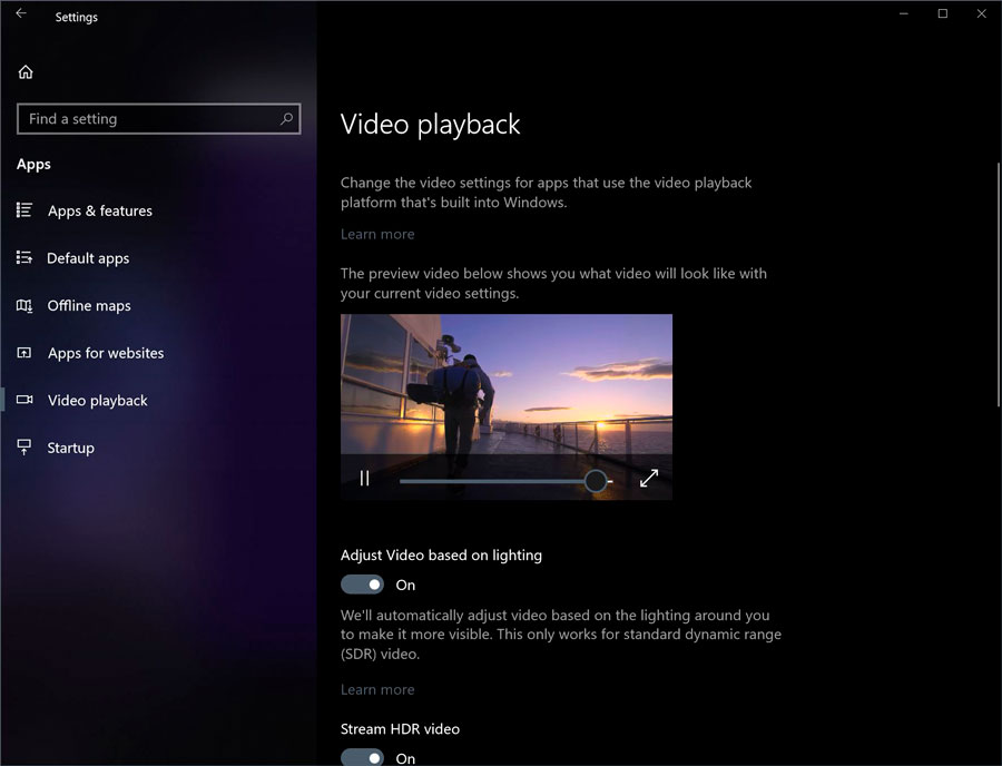 funciones más interesantes última actualización Windows 10 HDR